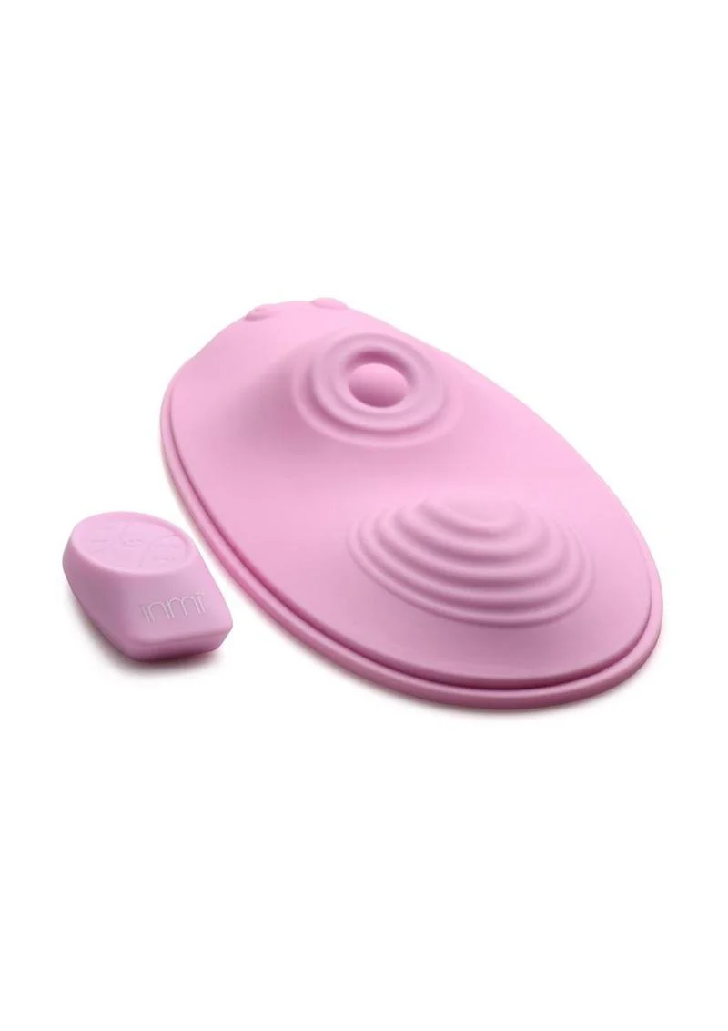 Inmi The Pulse Slider 28X Pulsing Vibrating Silicone Pad with Remote