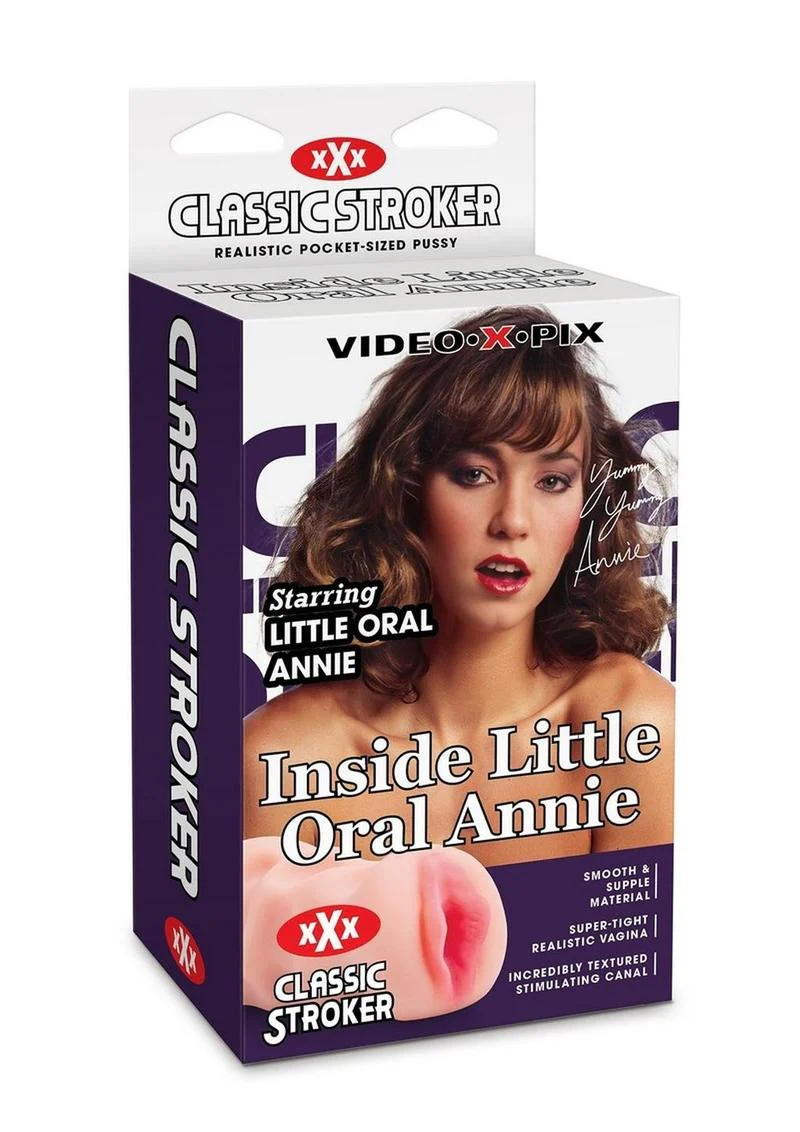 Inside Little Oral Annie Realistic Pocket Sized Stroker - Image 3