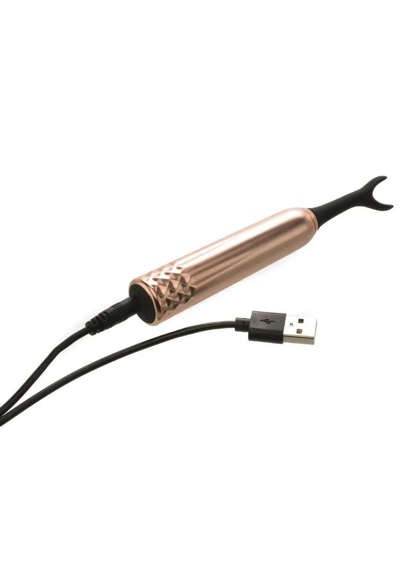 Intense Triple Tip Massager Silicone Rechargeable Set with 3 Functions - Image 2