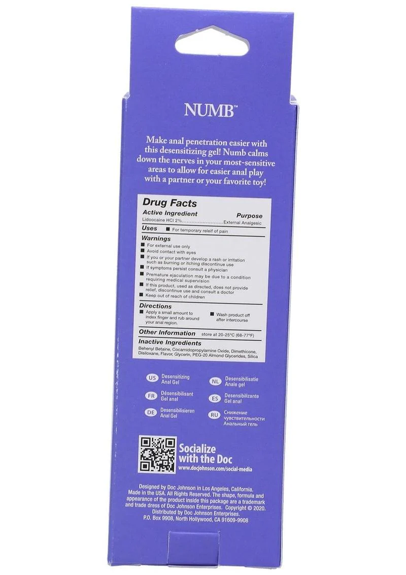 Intimate Enhancements Numb Mint Anal Gel - Image 5