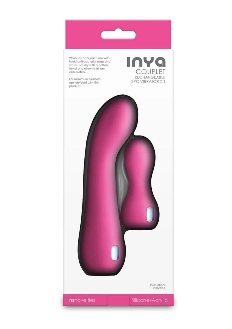 Inya Couplet Rechargeable Silicone Vibrator - Image 3