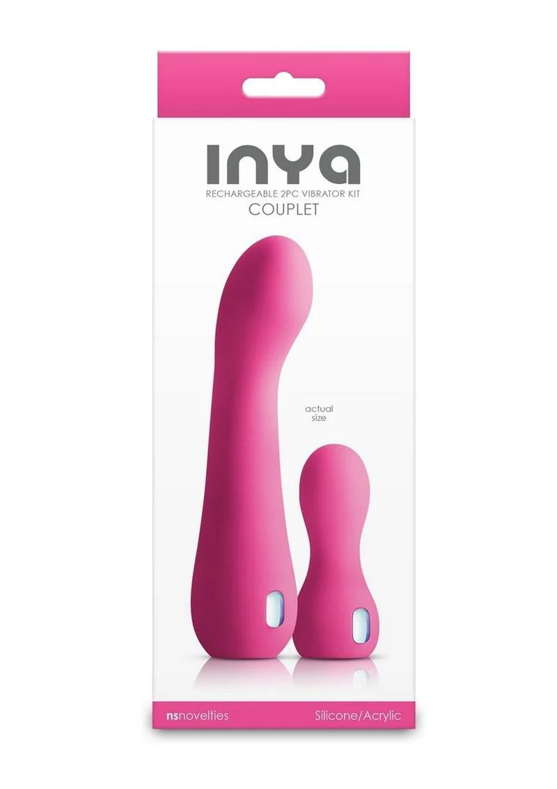 Inya Couplet Rechargeable Silicone Vibrator - Image 4
