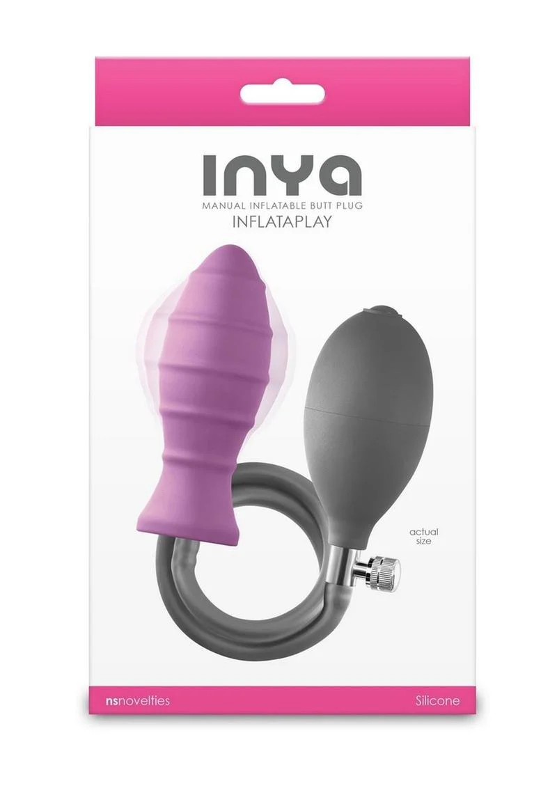 Inya InflataPlay Manual Inflatable Butt Plug - Image 3
