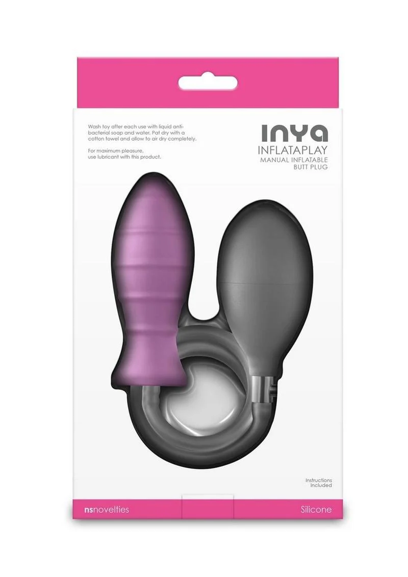 Inya InflataPlay Manual Inflatable Butt Plug - Image 4