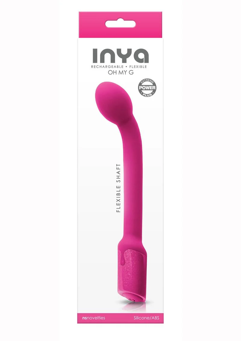 Inya Oh My G Silicone Rechargeable Wand Flexible G-Spot Vibrator - Image 7