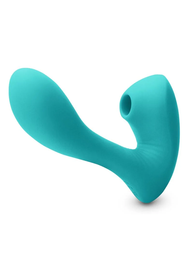 Inya Sonnet Rechargeable Silicone Vibe with Clitoral Suction and Vibration - Image 2