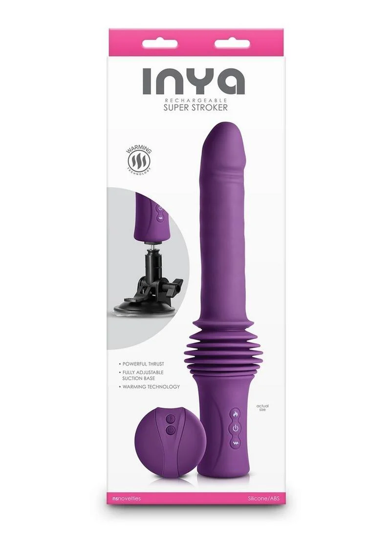 INYA Super Stroker Rechargeable Thrusting Vibrator - Image 3