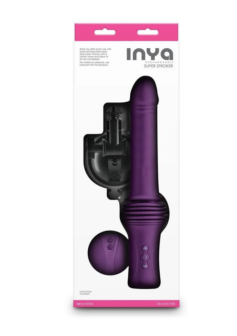 INYA Super Stroker Rechargeable Thrusting Vibrator - Image 4