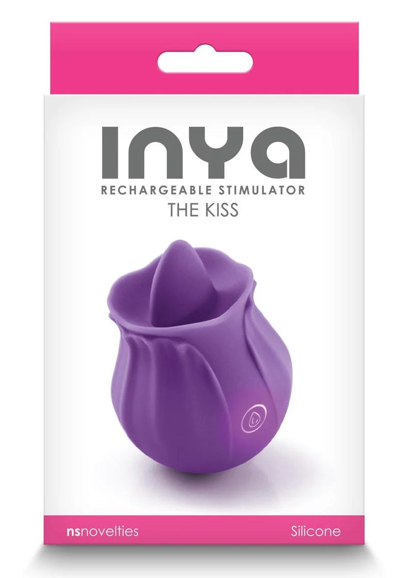 Inya The Kiss Rechargeable Silicone Clitoral Stimulator for Solo Play - Image 5
