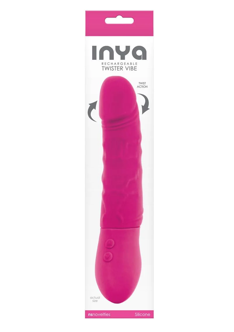 Inya Twister Silicone Rechargeable Vibrator Twist Action Vibe - Image 3