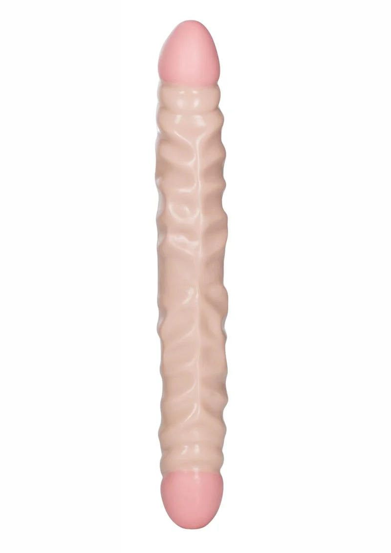 Ivory Duo Veined Double Dong