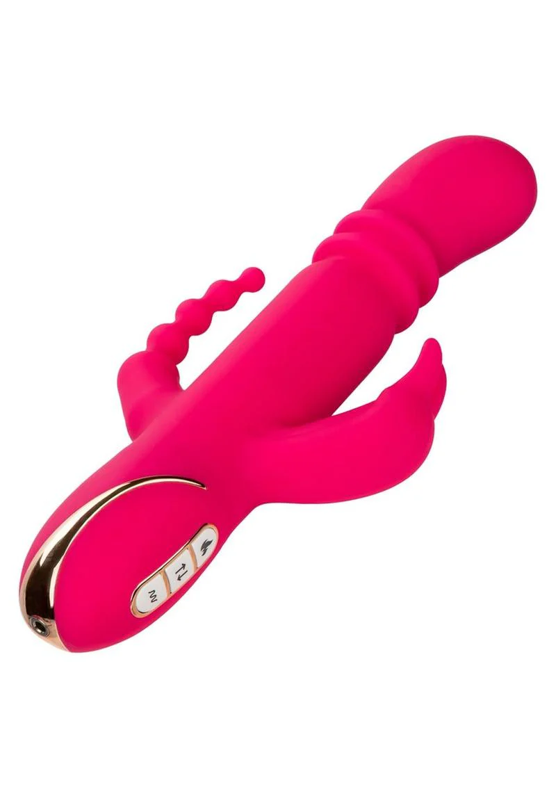 Jack Rabbit Signature Heated Silicone Triple Fantasy - Image 2