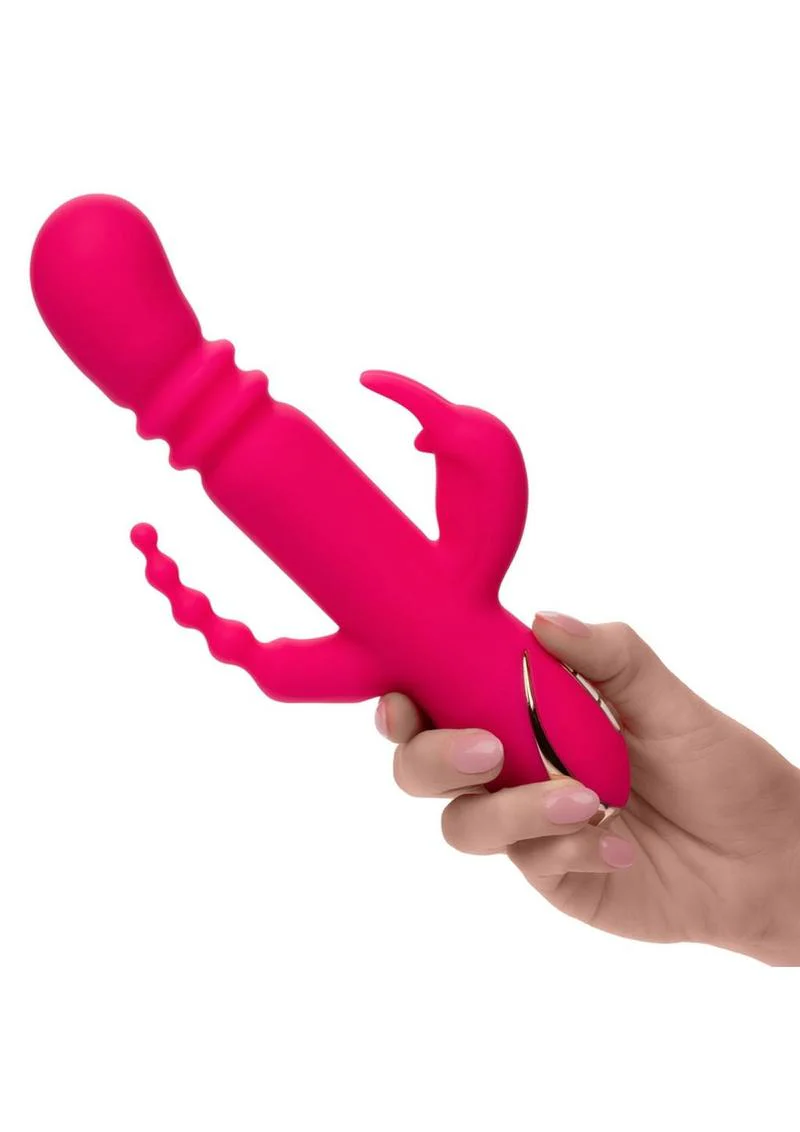 Jack Rabbit Signature Heated Silicone Triple Fantasy - Image 3
