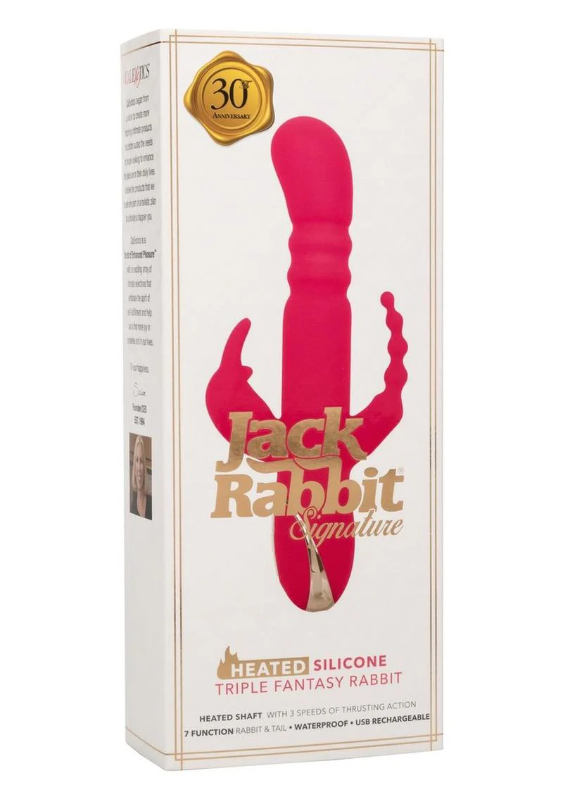 Jack Rabbit Signature Heated Silicone Triple Fantasy - Image 4