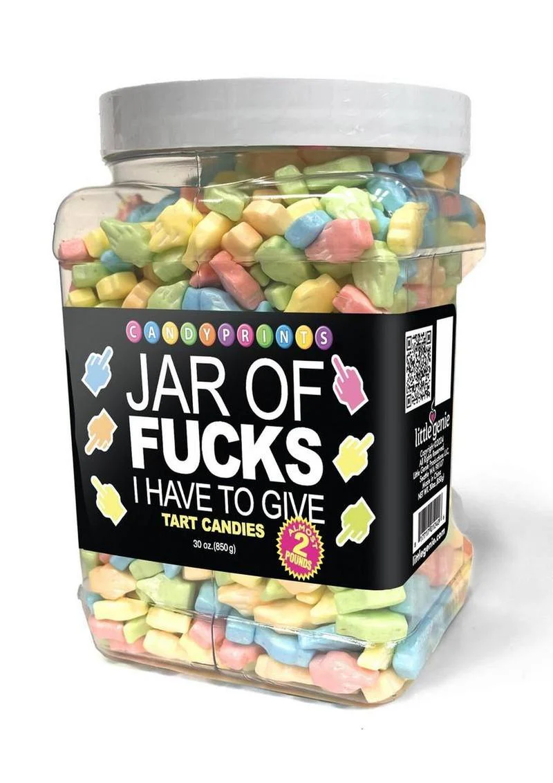 Jar of Fucks Tart Candies