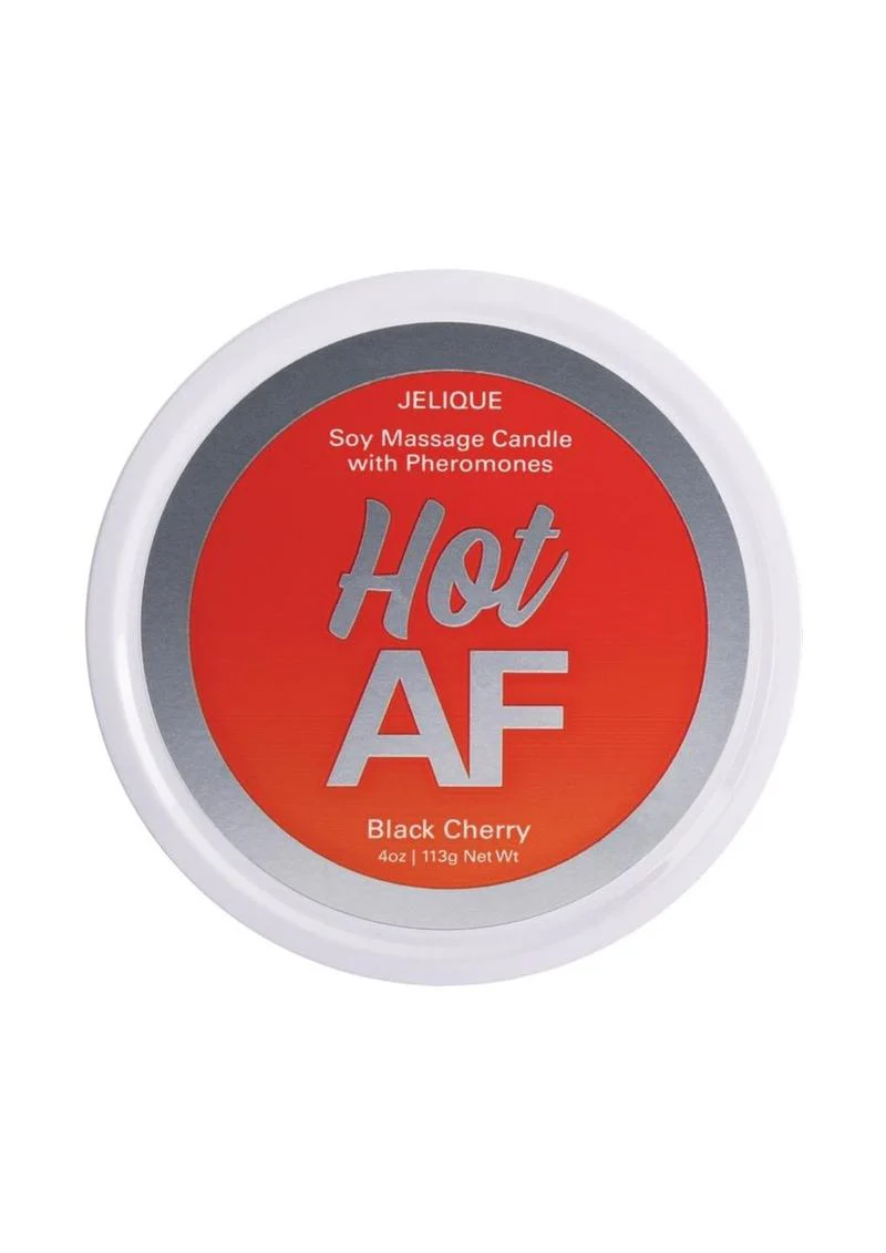 Jelique Hot AF Soy Massage Candle with Pheromones - Image 2