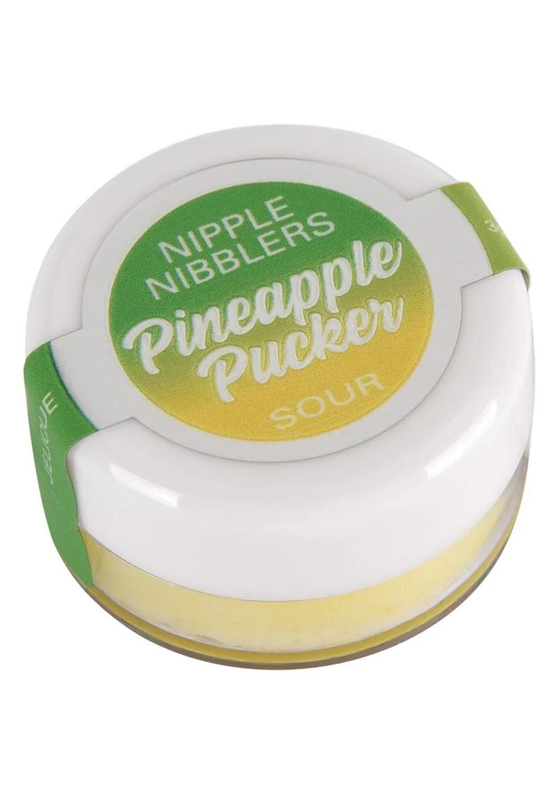 Jelique Nipple Nibblers Pineapple Pucker Sour Tingle Balm