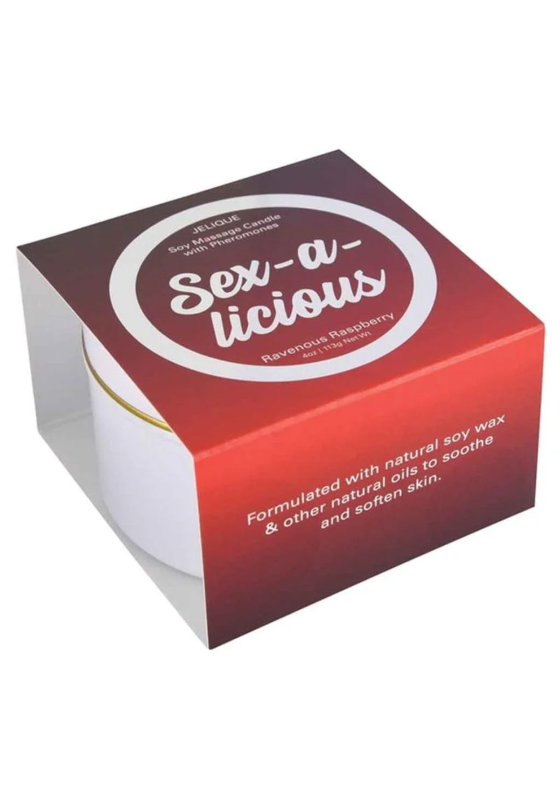 Jelique Sex a licious Pheromones Soy Massage Candle - Image 3