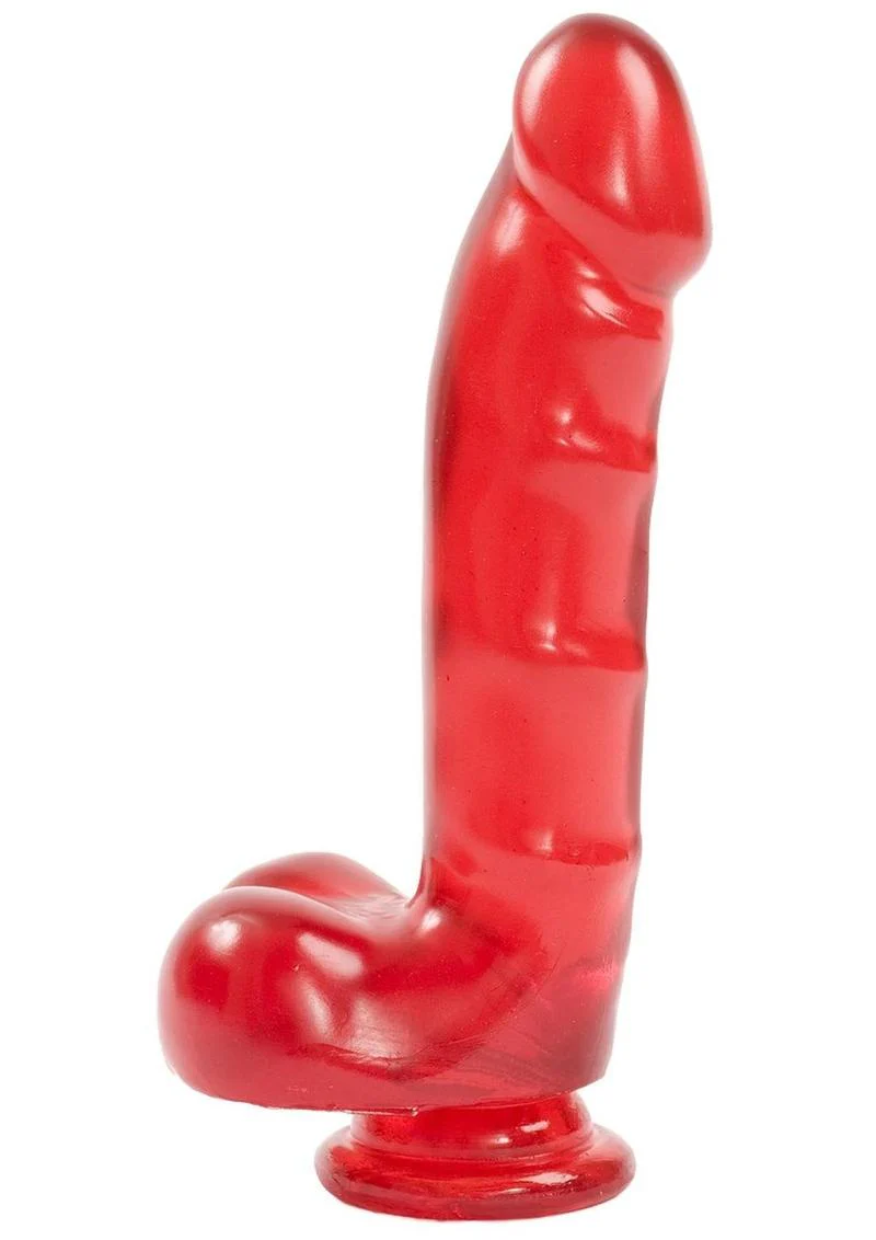 Jelly Jewels Cock and Balls Realistic Dildo by Doc Johnson - Image 3