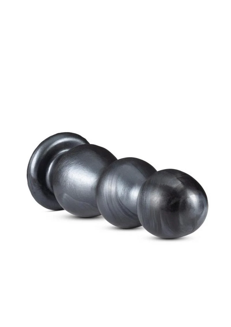 Jet Fierce 10 Inch Butt Plug Carbon Metallic - Image 2