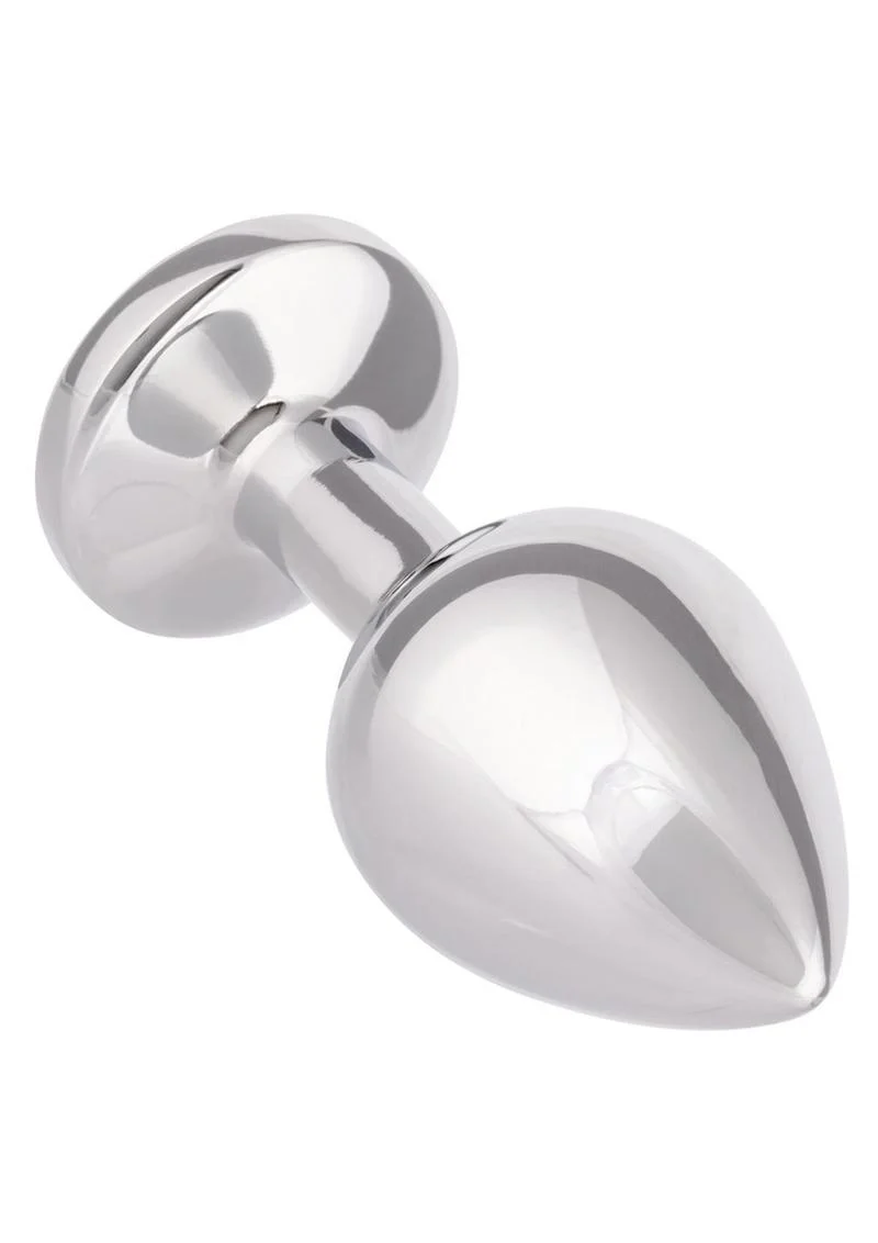 Jewel Small Amethyst Aluminum Anal Plug By CalExotics - Image 5