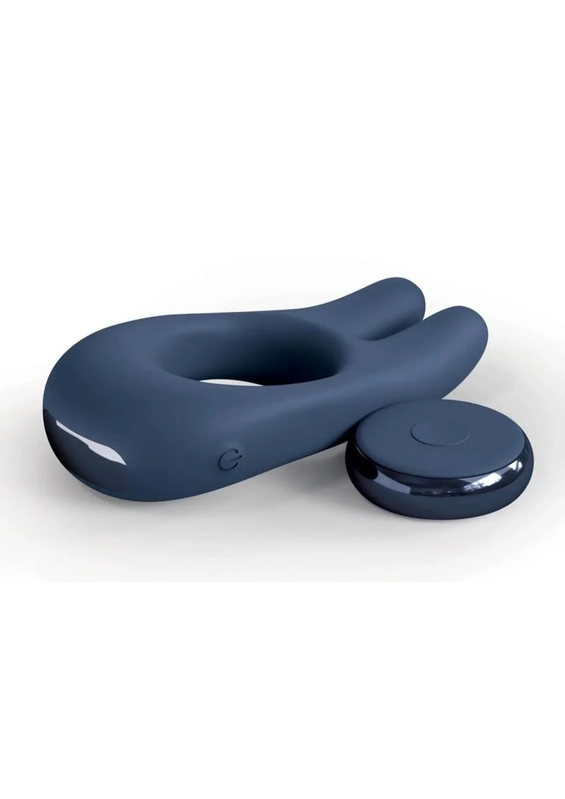 JimmyJane Deimos Rechargeable Silicone Vibrating C-Ring Dual Motor