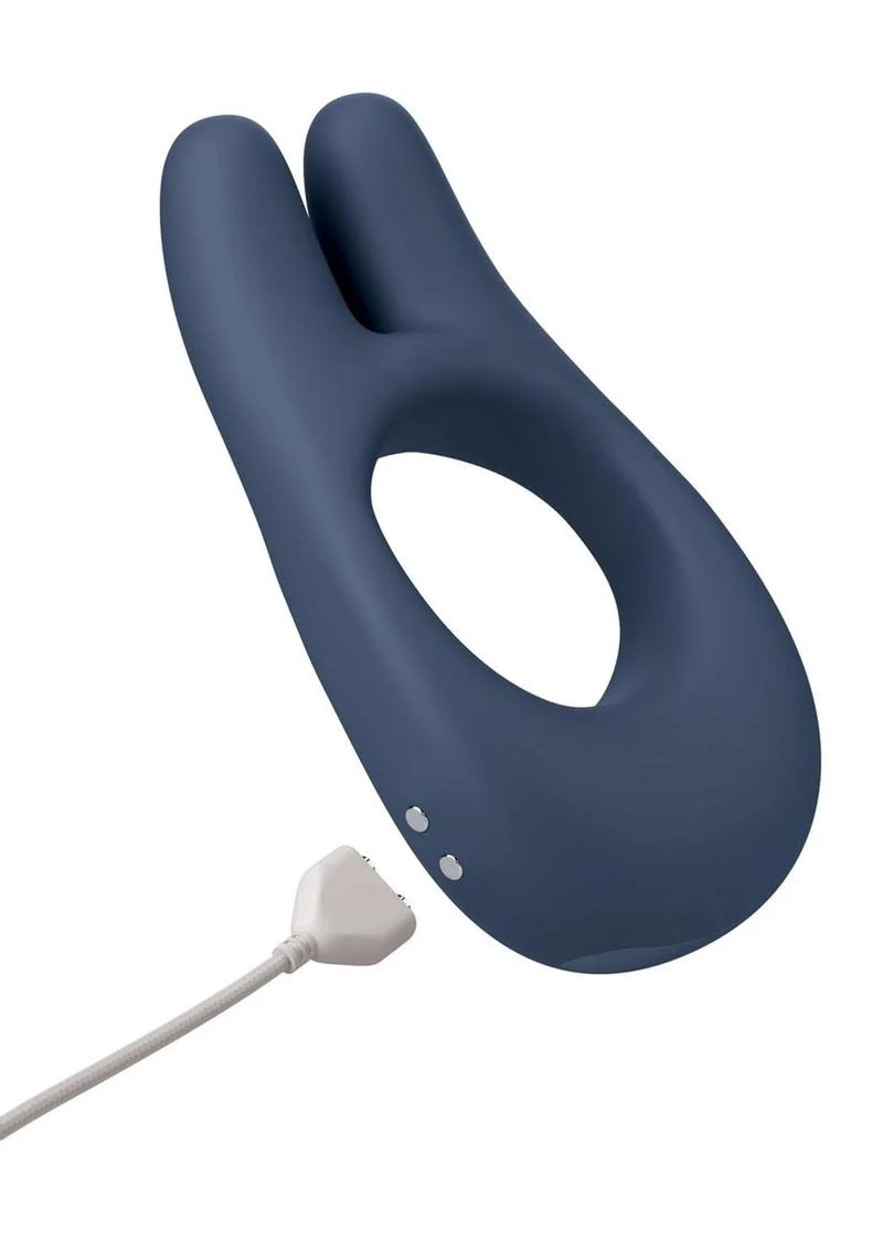 JimmyJane Deimos Rechargeable Silicone Vibrating C-Ring Dual Motor - Image 2