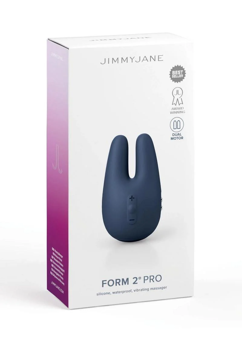 JimmyJane Form 2 Pro Silicone Vibrating Massager Dual Motor - Image 7
