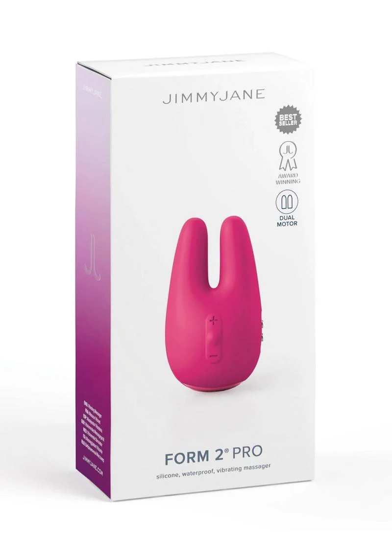 JimmyJane Form 2 Pro Silicone Vibrating Massager Dual Motor - Image 8