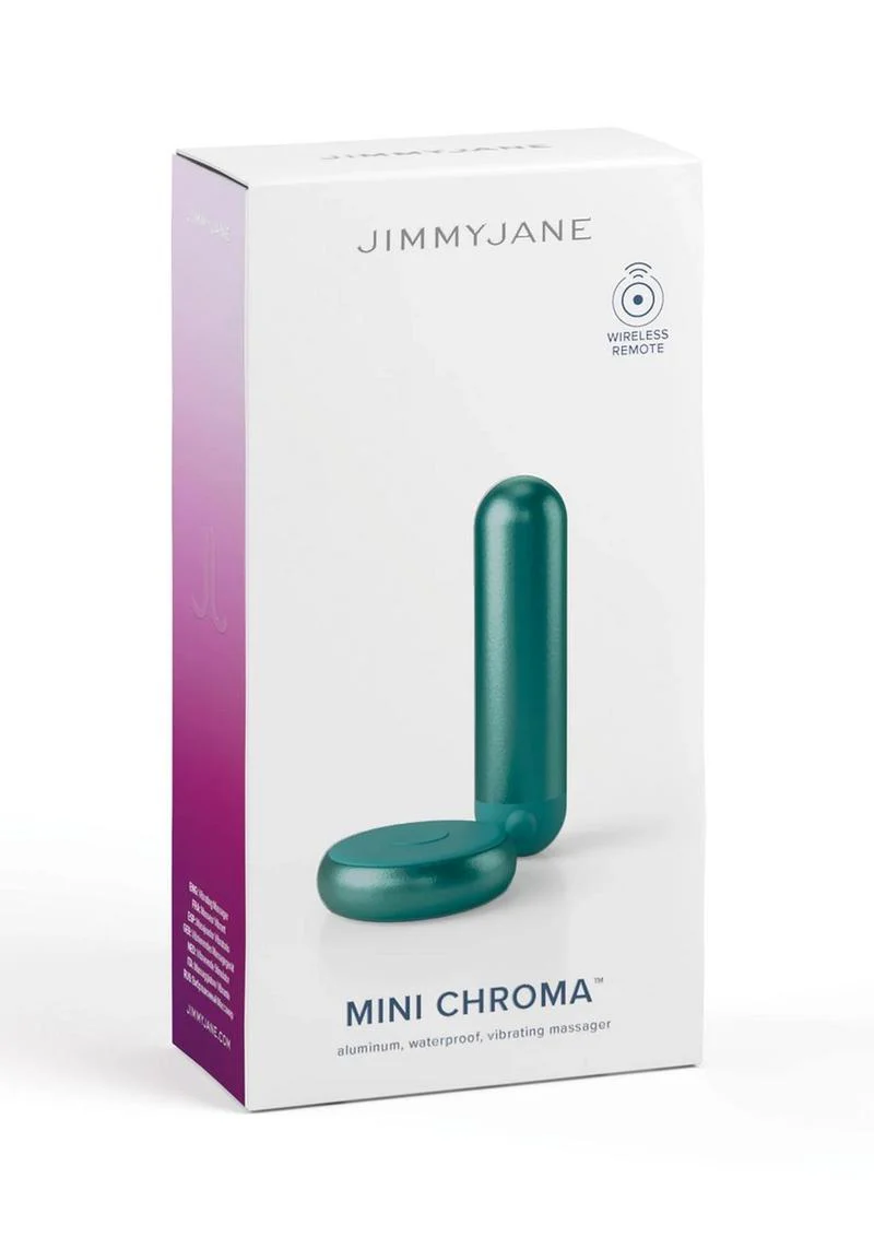 JimmyJane Mini Chroma Waterproof Aluminum Vibrating Bullet - Image 7