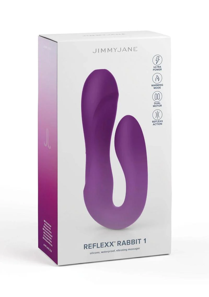 Jimmyjane REFLEXX  Rabbit Soft Silicone Bunny Vibe - Image 4
