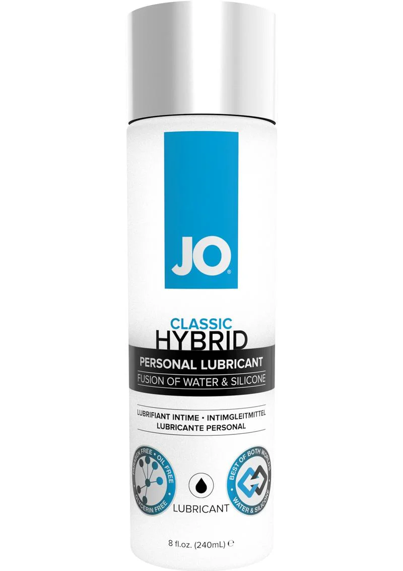 JO Classic Hybrid Water And Silicone Fusion Lubricant - Image 3