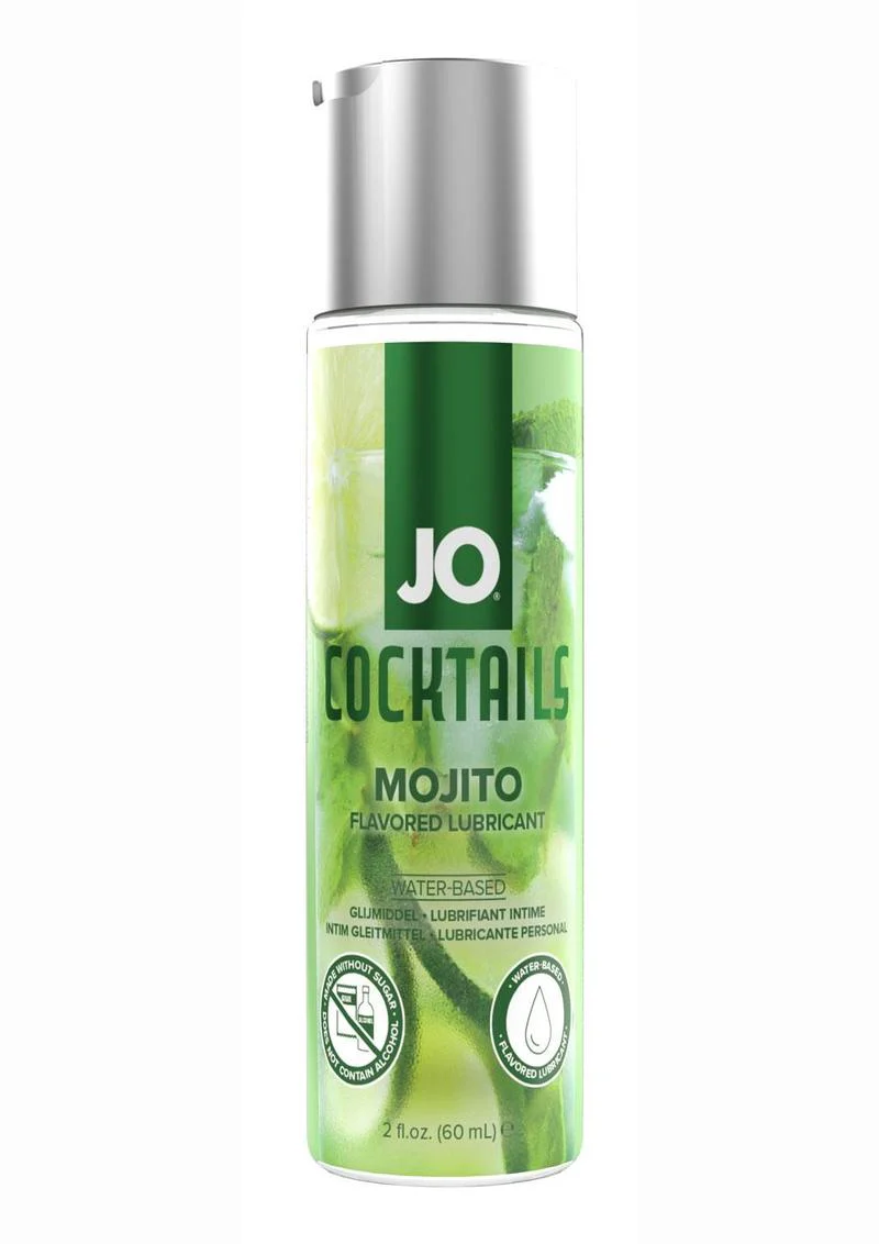 JO Cocktails Mojito Water-Based Flavored Lubricant Paraben-Free