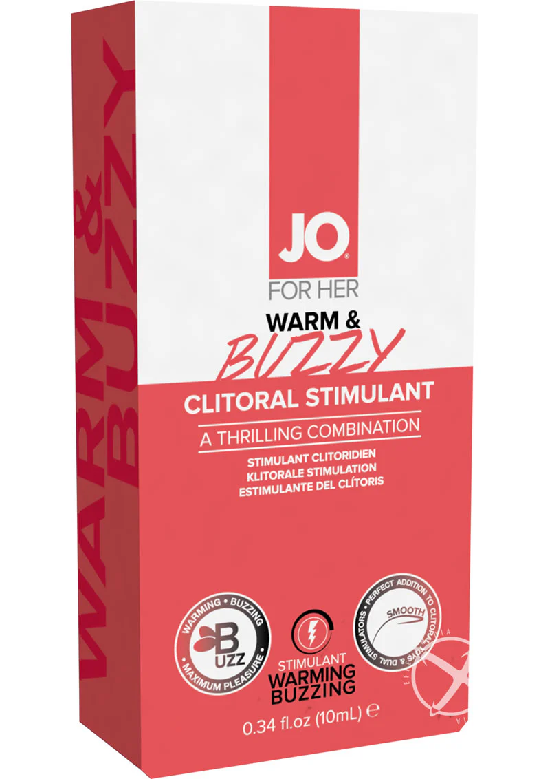 JO For Her Warm And Buzzy Clitoral Stimulant Cream - Image 2
