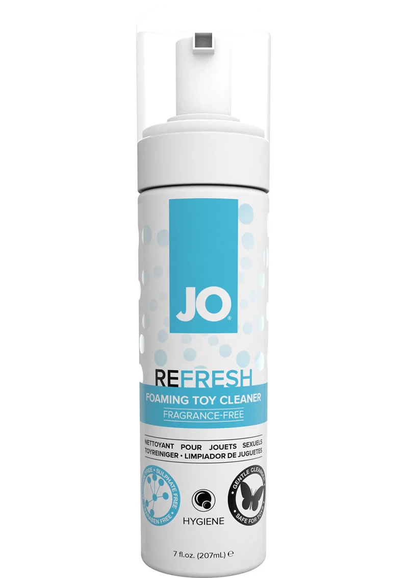 JO Refresh Foaming Toy Cleaner Fragrance Free - Image 2