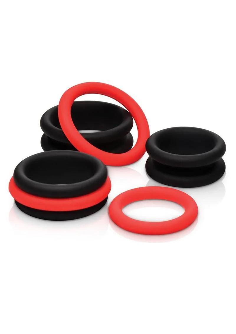Jock 2-in-1 Silicone Cock Ring Set - Image 3