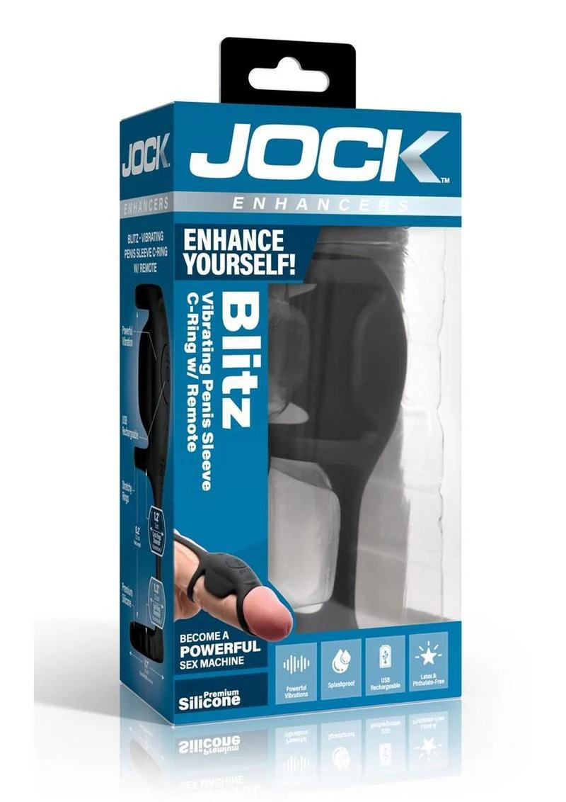 Jock Blitz Vibrating Penis Sleeve - Image 4