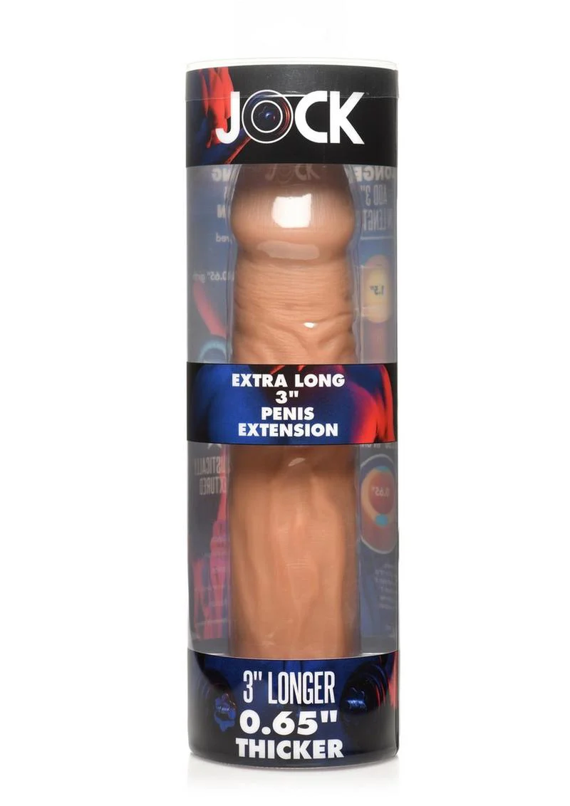 Jock Extra Long Penis Extension Sleeve - Image 21