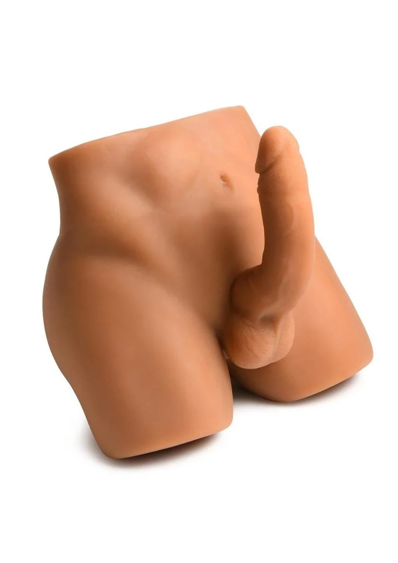 JOCK Male Masturbator with Silicone Thrusting Dildo - Image 2