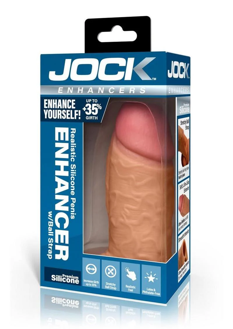 Jock Realistic Penis Extension Sleeve - Image 7