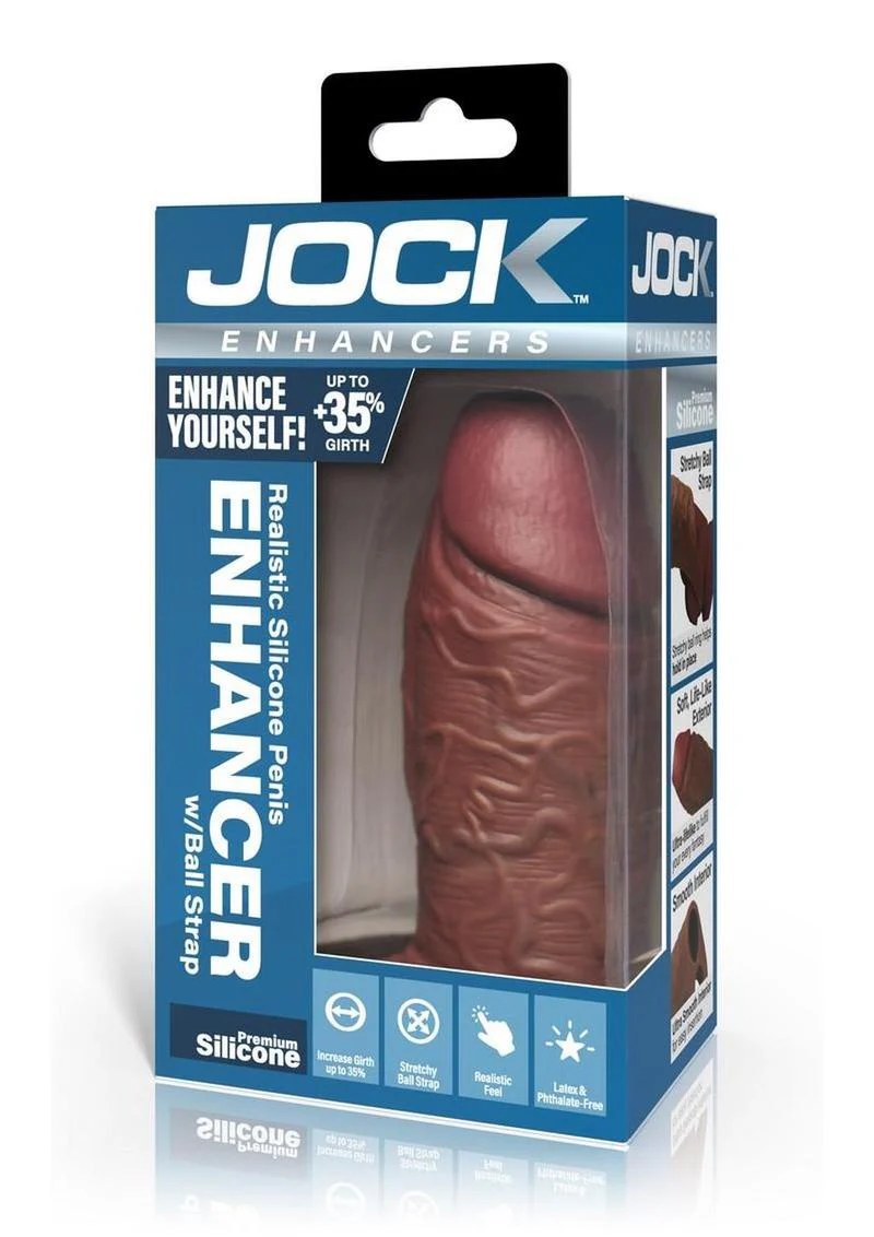 Jock Realistic Penis Extension Sleeve - Image 8