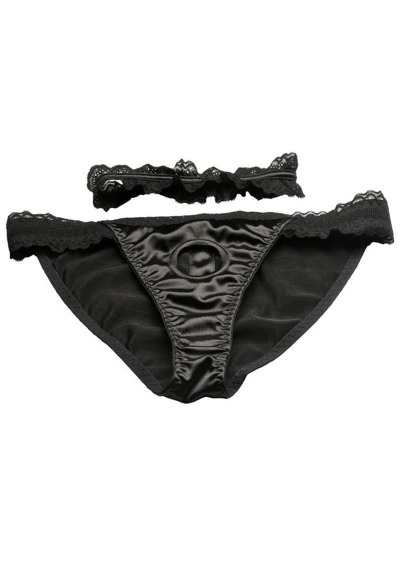 Jolie Strap-On Panty Harness And Garter - Image 4