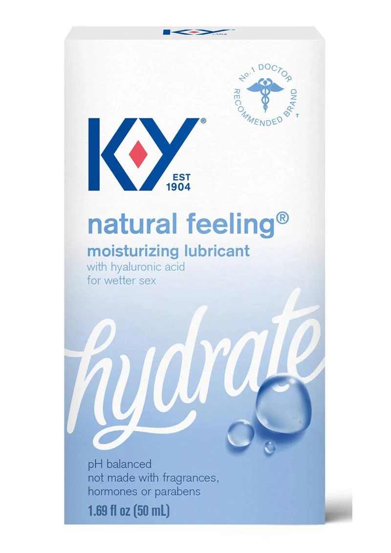 K Y Hydrate Natural Feeling Moisturizing Lubricant - Image 2