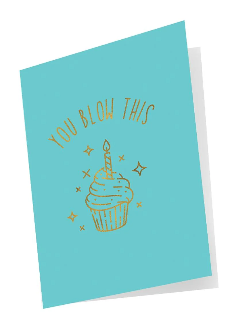 Kama Sutra Naughty Notes “You Blow This” Greeting Card - Image 2