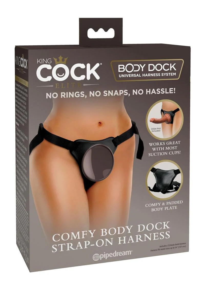 King Cock Elite Comfy Body Dock Strap On Harness - Image 3