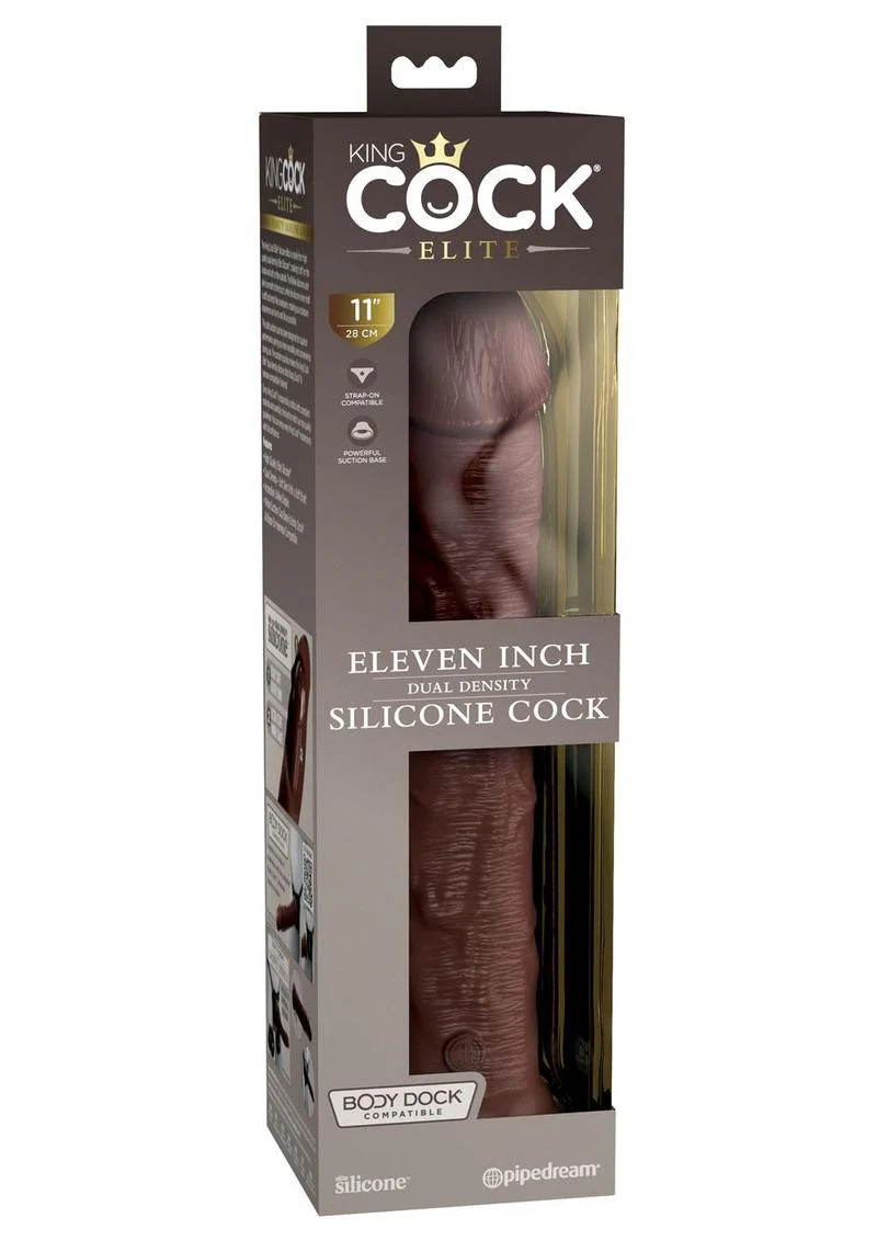 King Cock Elite Dual Density Silicone Dildo - Image 27