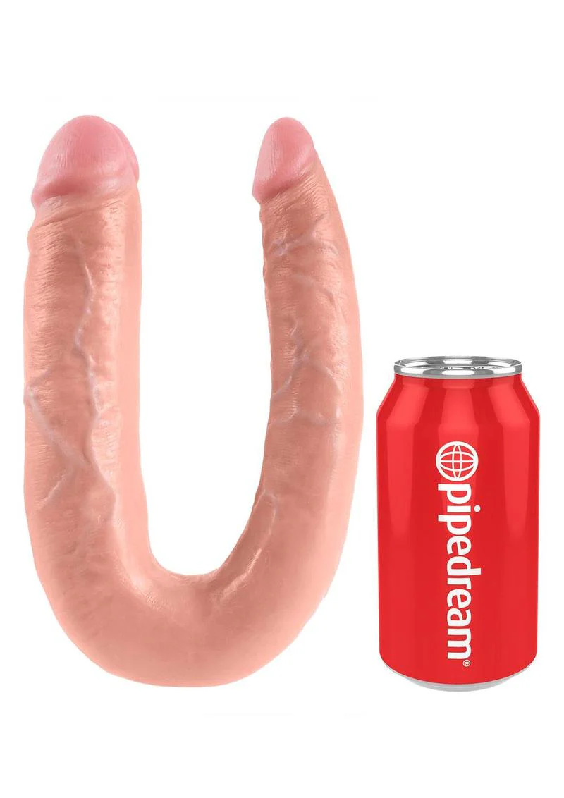 King Cock Large Double Trouble U-Shaped Dildo - Image 2