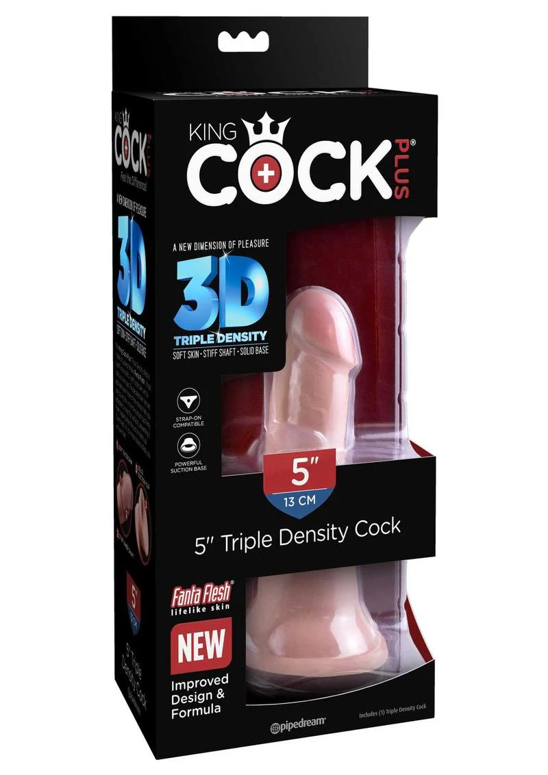 King Cock Plus Triple Density Dildo - Image 23