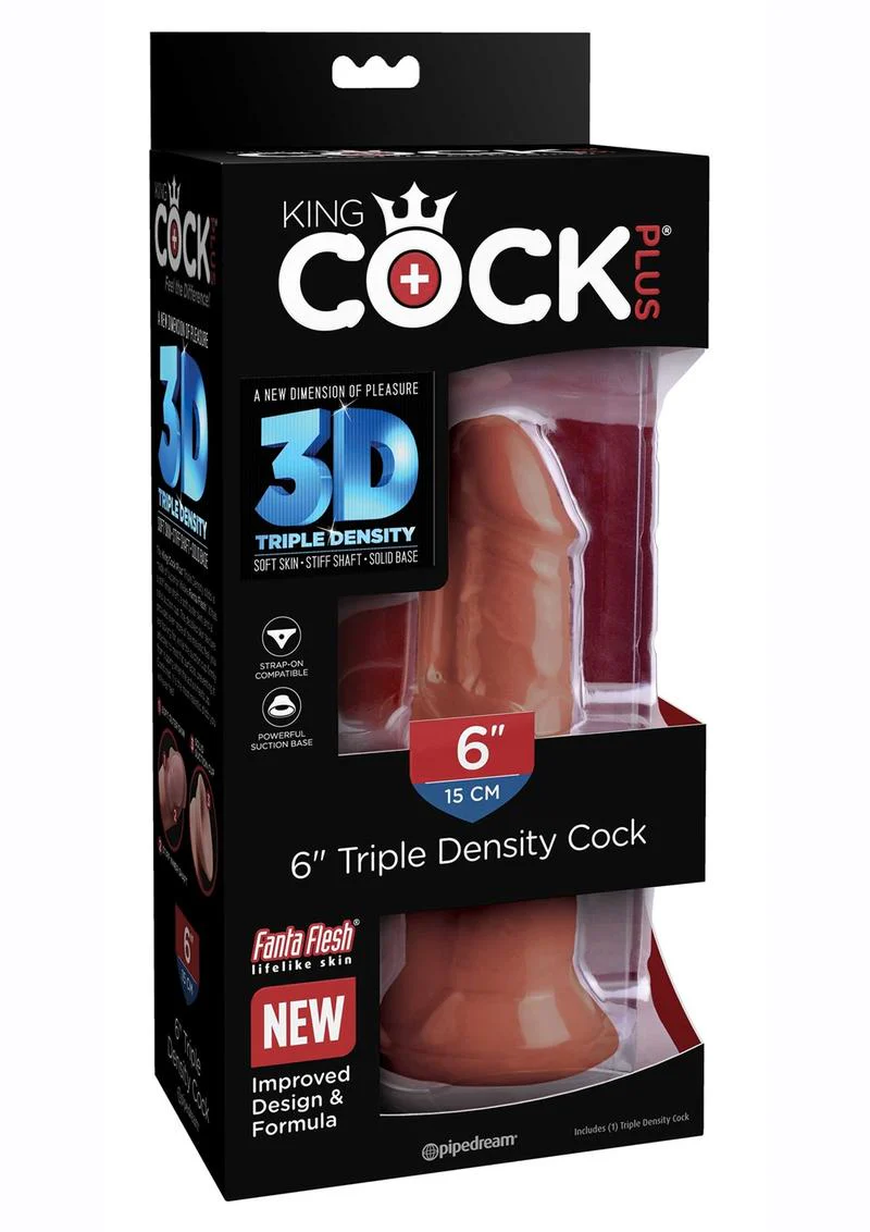 King Cock Plus Triple Density Dildo - Image 24