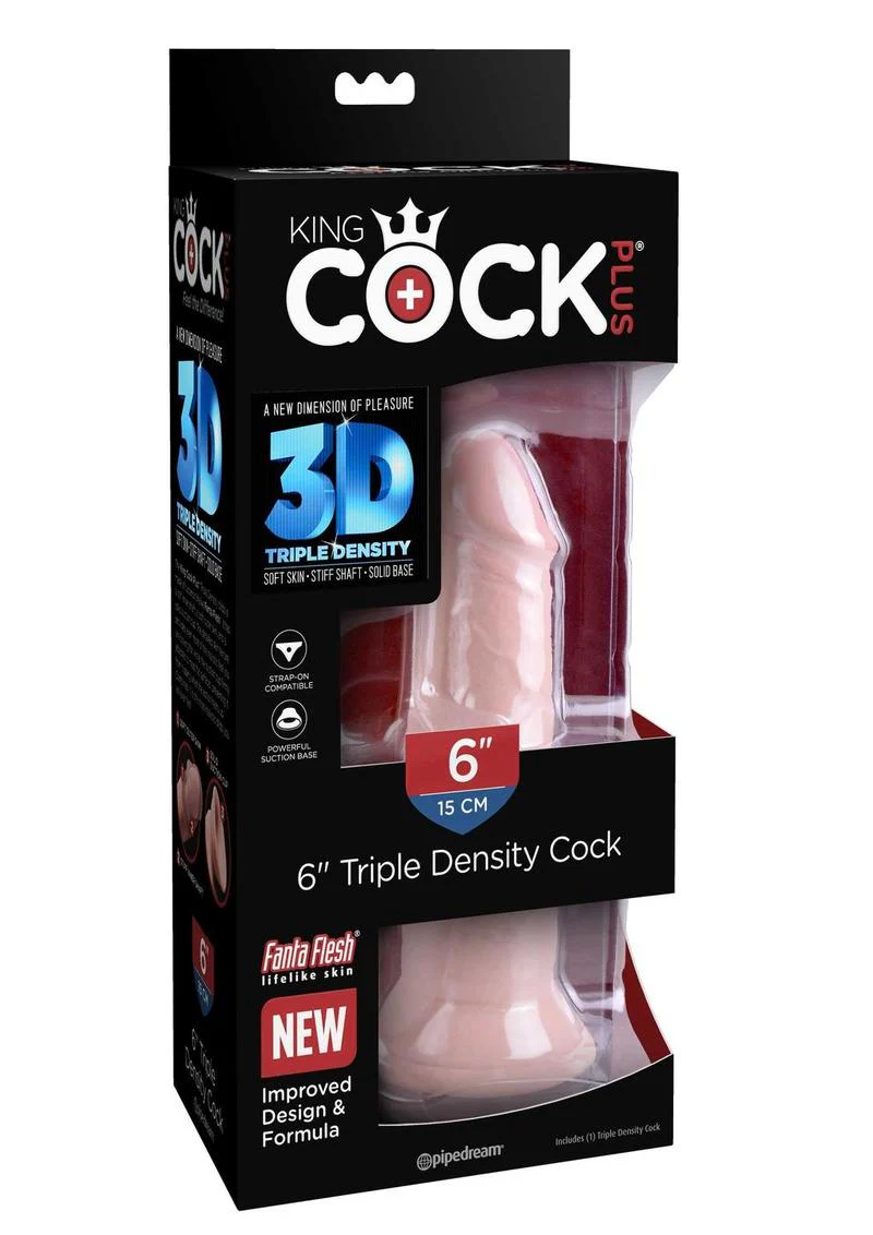 King Cock Plus Triple Density Dildo - Image 25